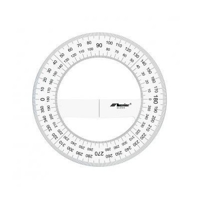 Leniar szögmérő 15cm/360°