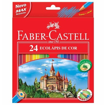 Faber-Castell Vármintás színesceruza 24db