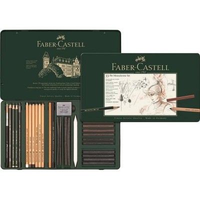 Faber-Castell Pitt Monochrome 33db-os grafitkészlet