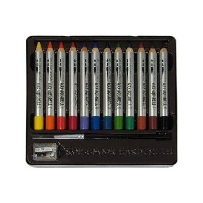 Koh-I-Noor Wax ceruza 12db fém dobozos