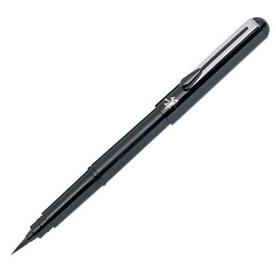 Pentel Brush pen black + 4 refill, fekete