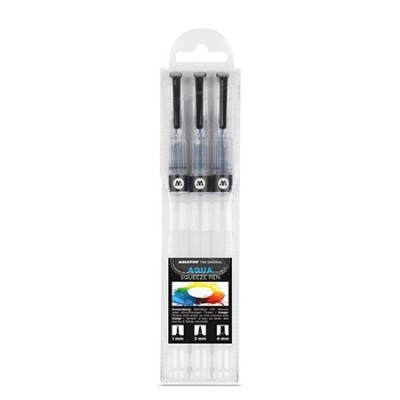 Molotow Aqua Squeeze Pen tölthető ecsetfilc 3db-os szet