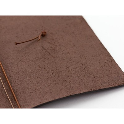 MIDORI Traveller's Notebook - Fekete bőr borító