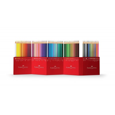 Faber-Castell Vármintás színesceruza 60db-os fém dobozban