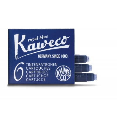 KAWECO tintapatron 6db-os csomagban, Royal Blue