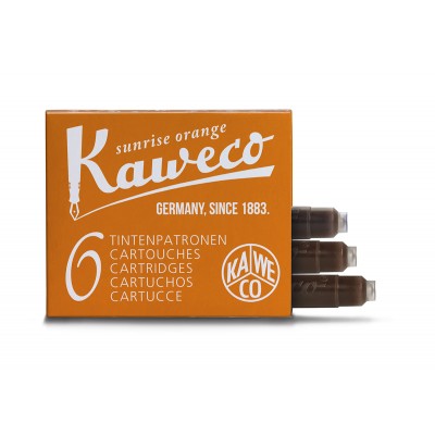 KAWECO tintapatron 6db-os csomagban, Sunrise Orange