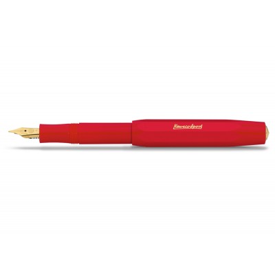 KAWECO CLASSIC SPORT töltőtoll, 1.1mm broad, red