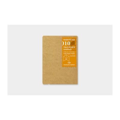 MIDORI Traveler's Notebook Passport size 010 refill - papír mappa