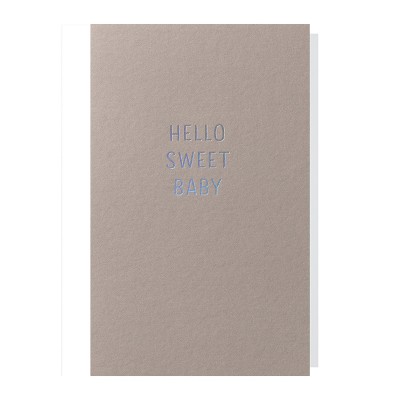 Papette képeslap - Hello Sweet Baby