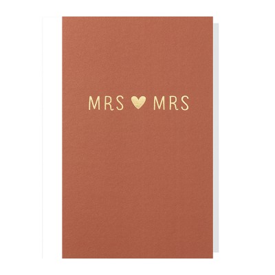 Papette képeslap - Mrs & Mrs