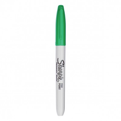 Sharpie fine alkoholos marker 0,9mm, zöld