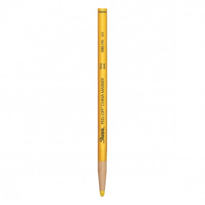 Sharpie Peel-Off China marker 2,0mm, sárga