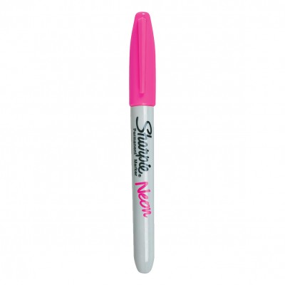 Sharpie NEON alkoholos marker, 0,9 mm, gömbölyű, neon pink