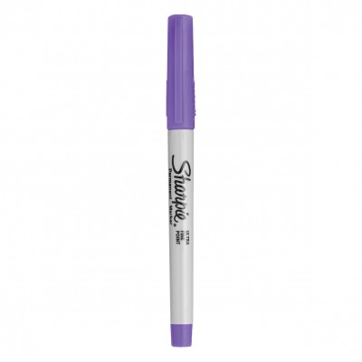 Sharpie Ultra Fine alkoholos marker, 0,5 mm, gömbölyű, lila