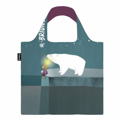 Briony bevásárló táska- polar bear x rosehip