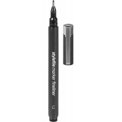 Stylefile marker fineliner  0,4 mm, fekete