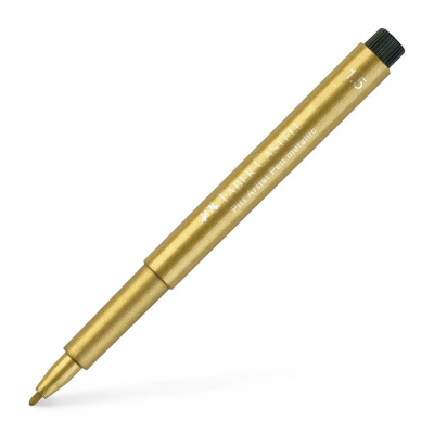 Faber-Castell Pitt artist pen Metallic, arany