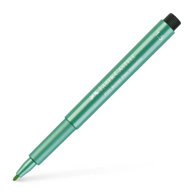 Faber-Castell Pitt artist pen Metallic, zöld