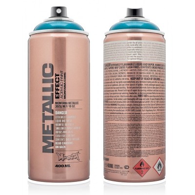 Montana Metallic graffiti spray 400 ml, caribbean