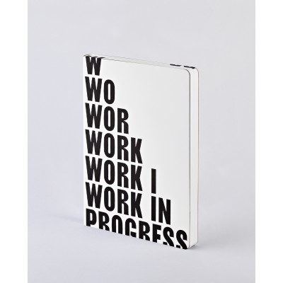 Nuuna Graphic L pontozott lapos jegyzetfüzet – WORK IN PROGRESS