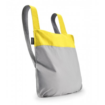 Notabag bevásárlótáska - Yellow/Grey