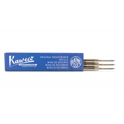 Kaweco G2 golyóstoll betét 0,8mm F, kék 3db/csomag